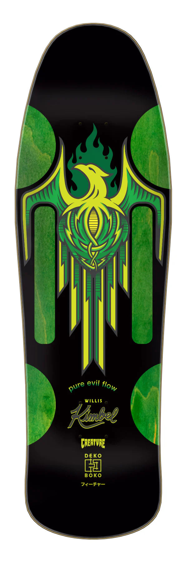 Skateboard Deck With Matte Finish-Creature - Kimbel Origins Part Deux Deck (9.57")