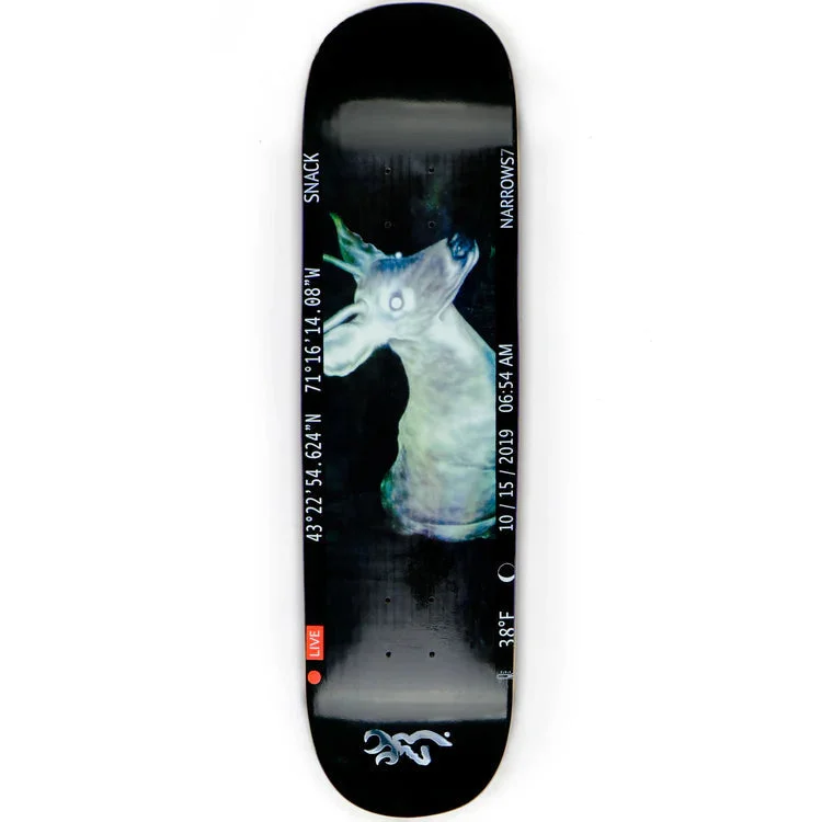 Skateboard Deck With Mellow Concave-SNACK SKATEBOARDS MAY TRAIL CAM DECK 8.25