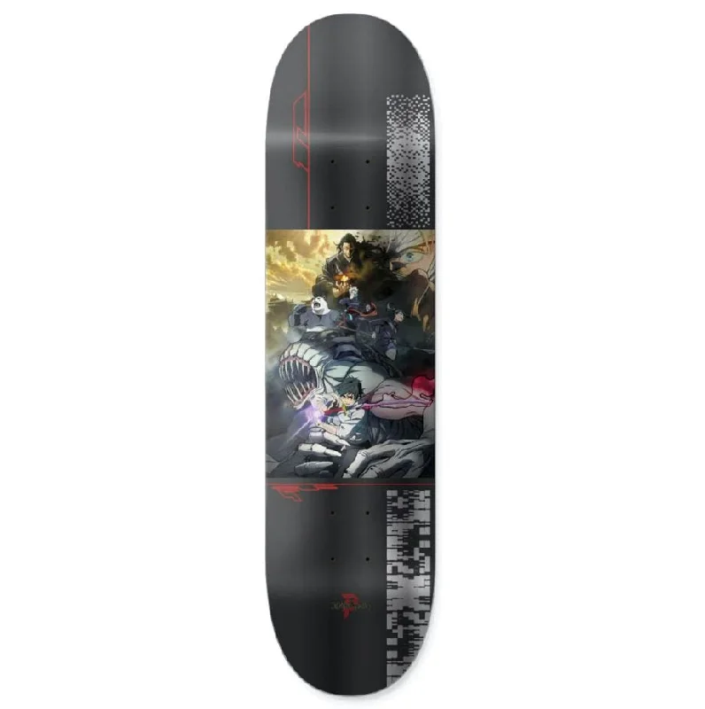 Skateboard Deck With Carbon Fiber-Primitive Cursed Team deck - 8.25