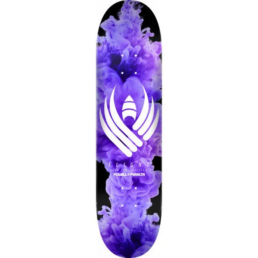 Skateboard Deck For Aggressive Skating-Powell Flight Deck Burst Purple 8.5