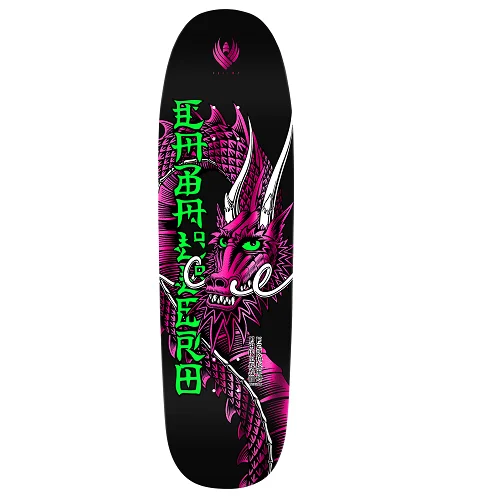 Skateboard Deck For Unmatched Precision-Powell Peralta 9.26 Flight Deck Caballero Ban This Black Pink Deck