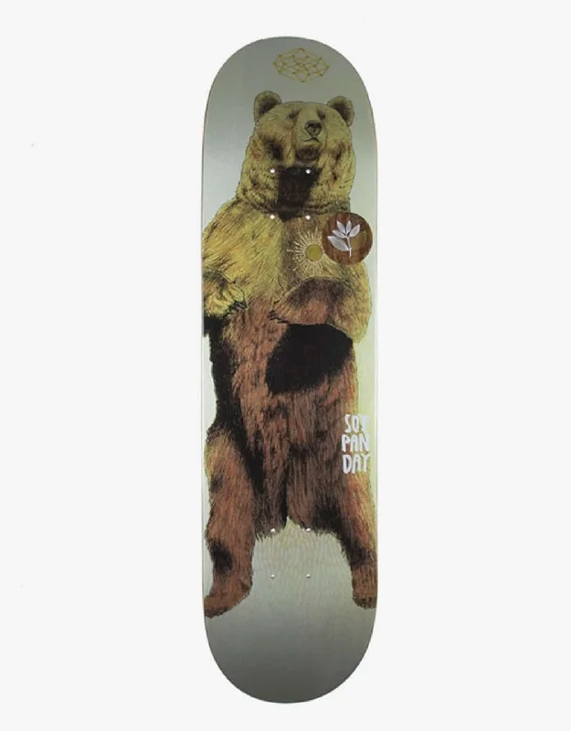 Skateboard Deck With Ultra-Lightweight Build-Magenta Soy Zoo Series Skateboard Deck