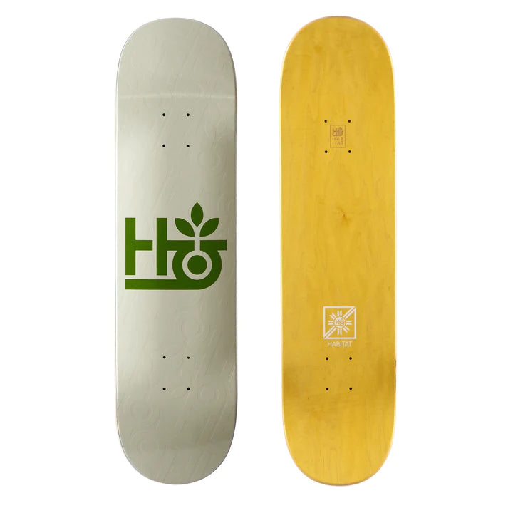 Skateboard Deck With Double Kicktail-Habitat Monopod Embossed 8.25