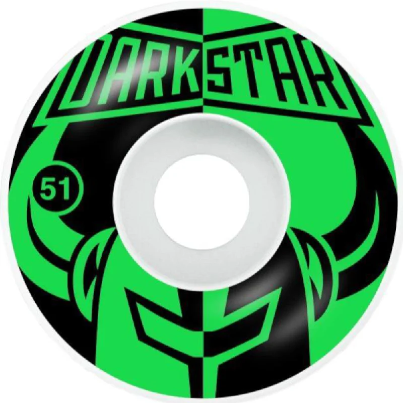 Skateboard Wheels With Pro-Approved Durability-Darkstar Divide Green 51mm - Skateboard Wheels