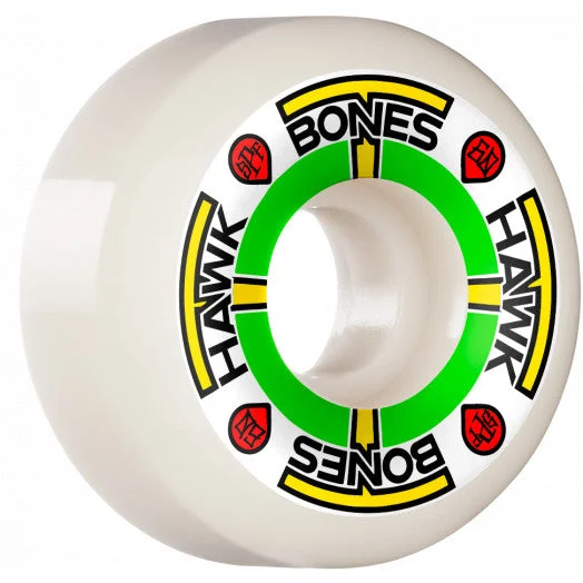 Skateboard Wheels With Ultimate Durability-Bones Wheels SPF 60mm T-Bones II P5 White