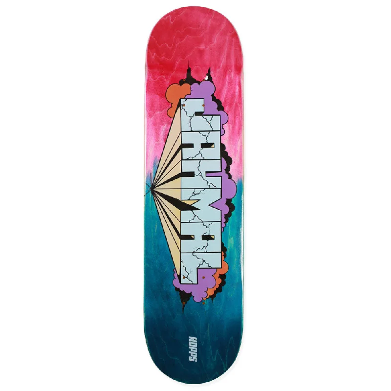 Skateboard Deck With Maximum Trick Control-HOPPS WILLIAMS GRAFF DECK