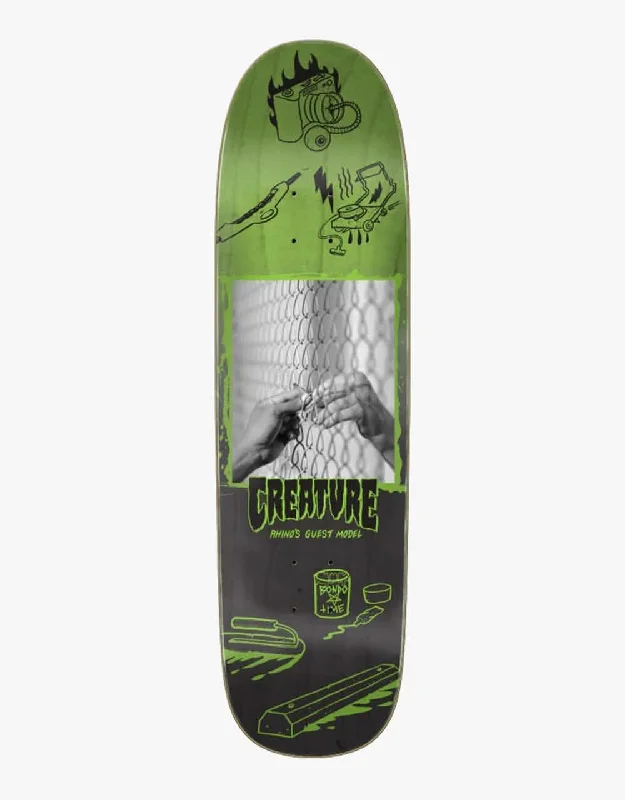 Skateboard Deck With Professional Grade-Creature Rhino Guest Capture Skateboard Deck - 8.65"