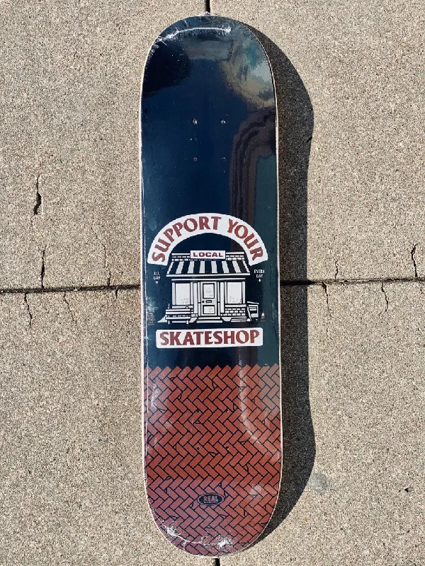 Skateboard Deck With Glossy Coating-Real Local Deck 8.25