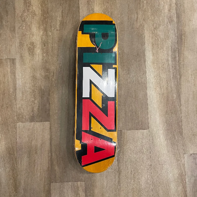 Skateboard Deck With Perfect Balance-PIZZA SKATEBOARDS LOGO DECK 8.125