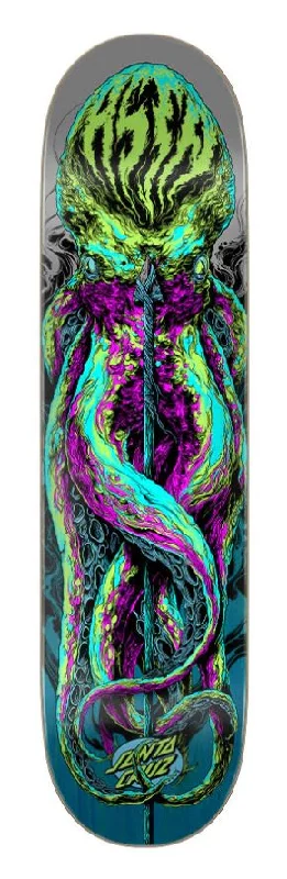 Skateboard Deck With Carbon Fiber-Santa Cruz Deck 8.0 Asta Leviathan