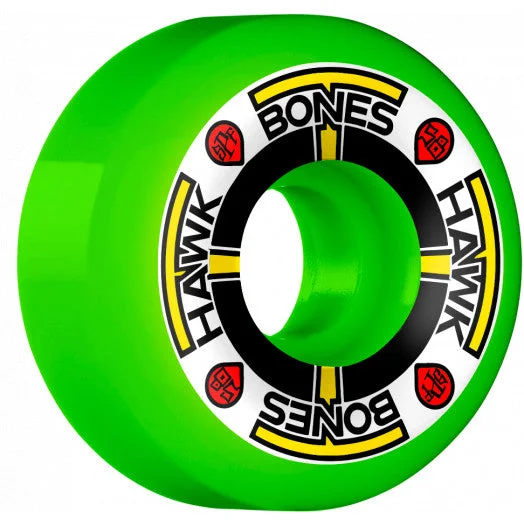 Skateboard Wheels With Low Wear Technology-Bones Wheels SPF 58mm T-Bones II P5 Green