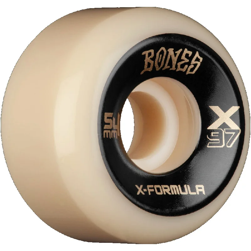 Skateboard Wheels With Lightweight Core-Bones X-Formula V6 Wide-Cut X-97a 54mm - Skateboard Wheels