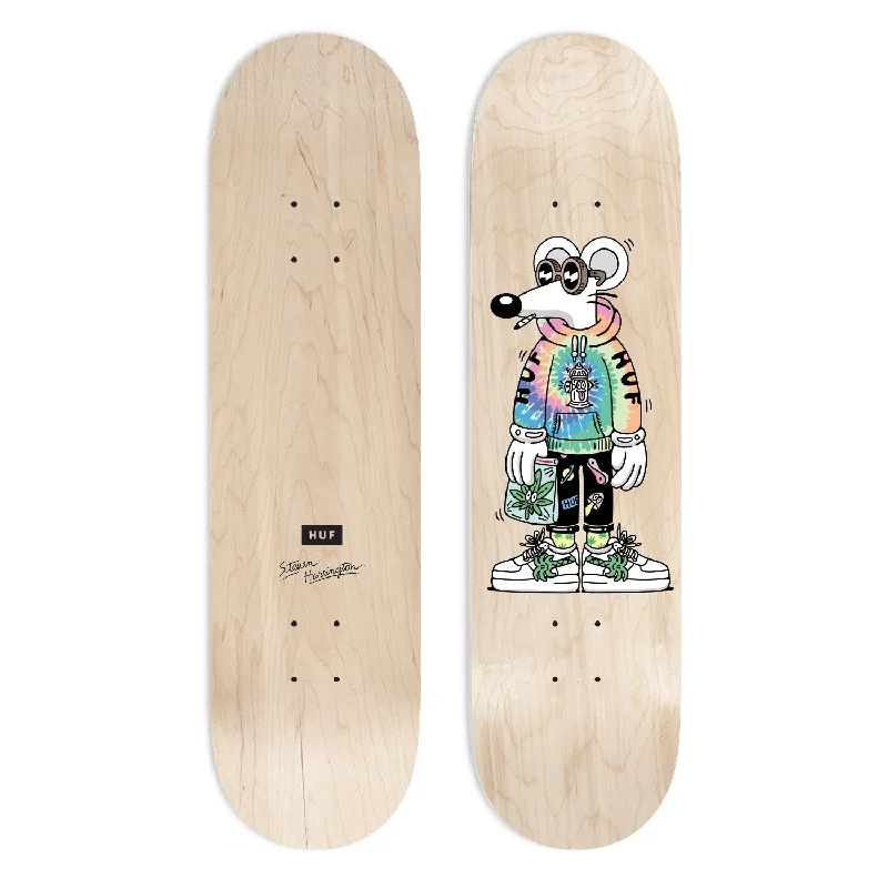 Skateboard Deck With Street-Style Graphics-HUF - Steven Harrington Deck