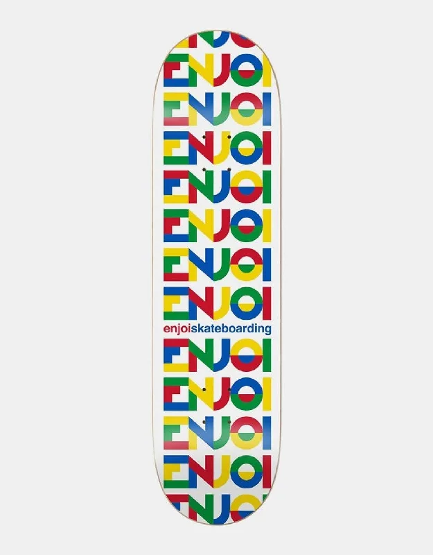 Skateboard Deck For Longboarding-Enjoi All Caps HYB Skateboard Deck - 8"