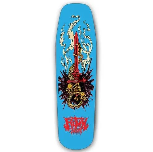 Skateboard Deck For Competitive Tricks-Ritual Deck From Ashes 9.0 Shaped