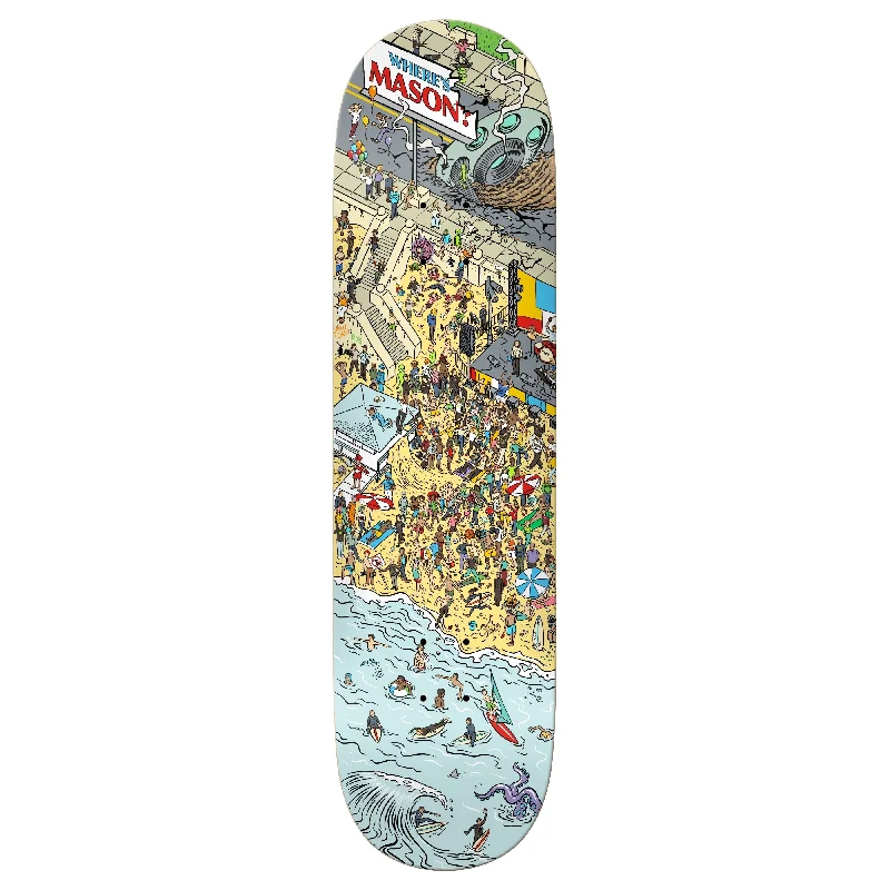 Skateboard Deck For Hardcore Skaters-Real Deck Where's Mason 8.5