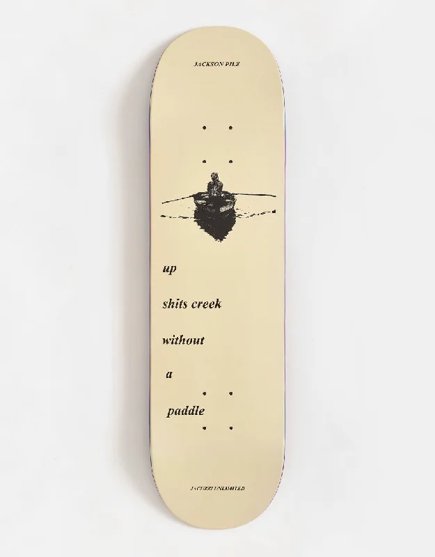 Skateboard Deck For Superior Shock Absorption-Jacuzzi Unlimited Pilz Shits Creek EX7 Skateboard Deck - 8.5"