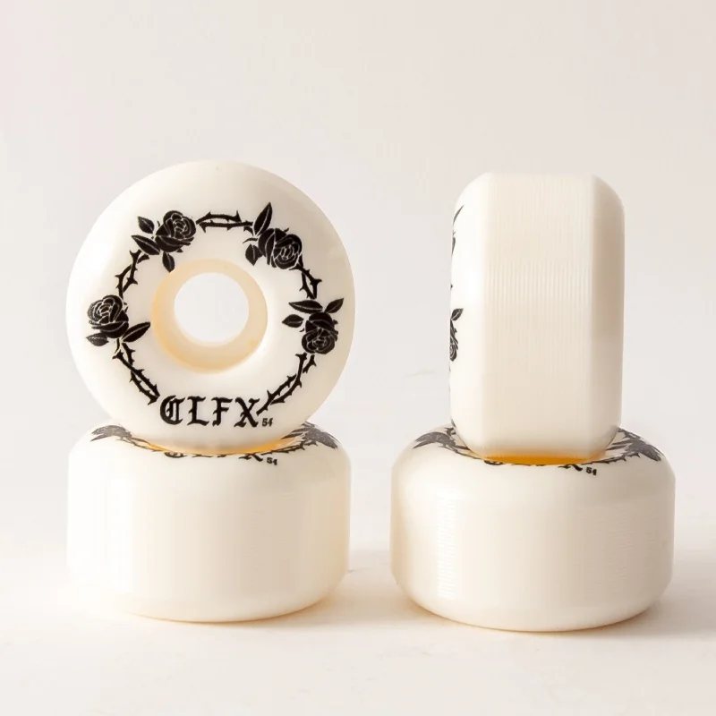 Skateboard Wheels For Maximum Fun-303 Boards - CLFX Rose Wheel (54mm)