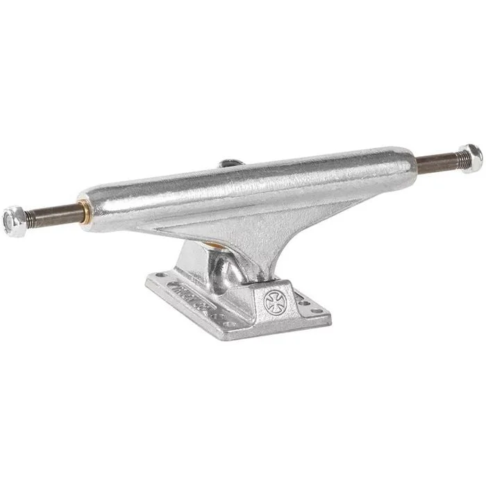 Skateboard Trucks For Street Skating-INDEPENDENT STAGE 11 POLISHED STANDARD SKATEBOARD TRUCKS 159 - SILVER