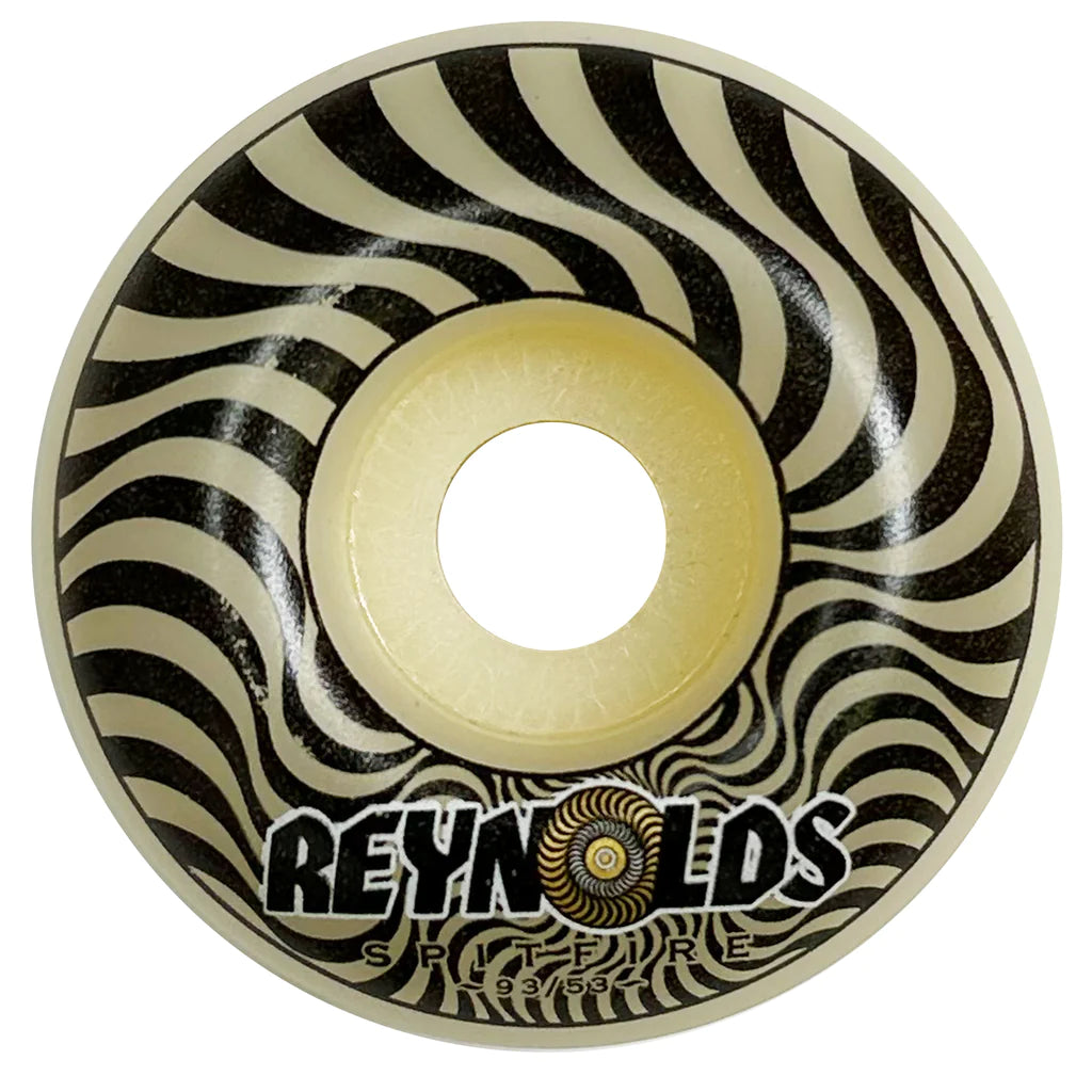 Skateboard Wheels With Reinforced Axle Fit-Spitfire F4 93D Reynolds Classics-(53mm)