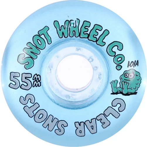 Skateboard Wheels With Long-Lasting Grip-Snot Originals Wheels Clear Blue 55MM 101A