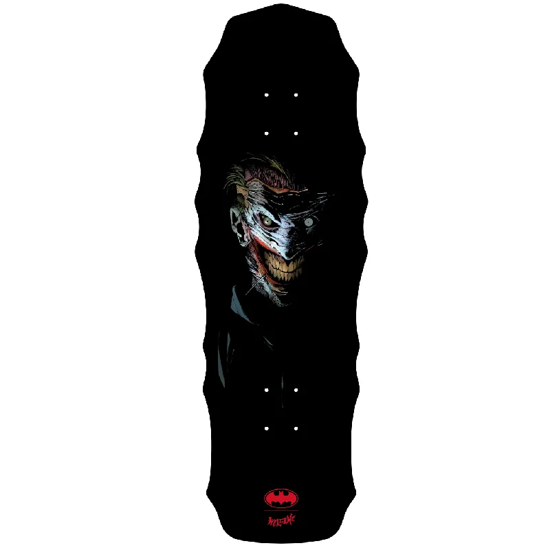 Skateboard Deck With Multi-Purpose Use-Welcome x Batman Joker on Widow Black Dip 10" Skateboard Deck