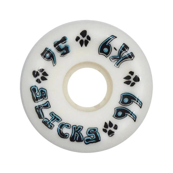 Skateboard Wheels With High Resilience-Dogtown K-9 Wheels Slicks 56mm 99a White