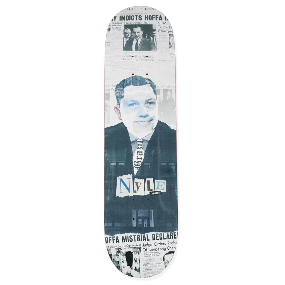 Skateboard Deck For Best Board Balance-THEORIES SKATEBOARDS NYLE LOVETT HOFFA DECK 8.25