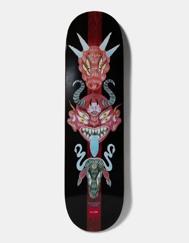 Skateboard Deck For Unparalleled Grip-Chocolate Aikens Dog Perfume Mask G023 Skateboard Deck - 8.125"