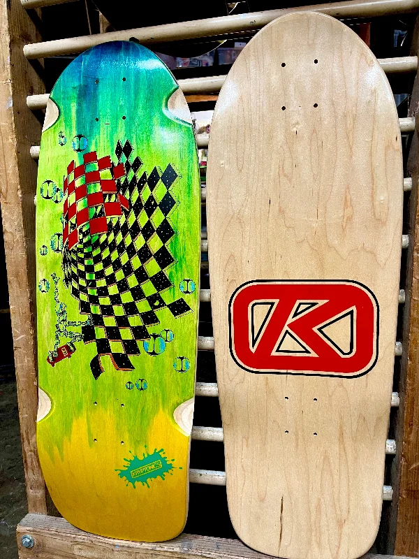 Skateboard Deck With Best Flexibility-Krypto Wave Limited Edition Deck 10”x30” HAND PAINTED (1 of 5) (PRE-ORDER, MARCH)