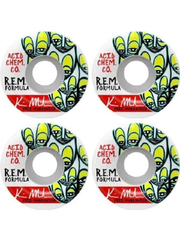 Skateboard Wheels With UV Protection-Acid Wheel RED Kris Markovich