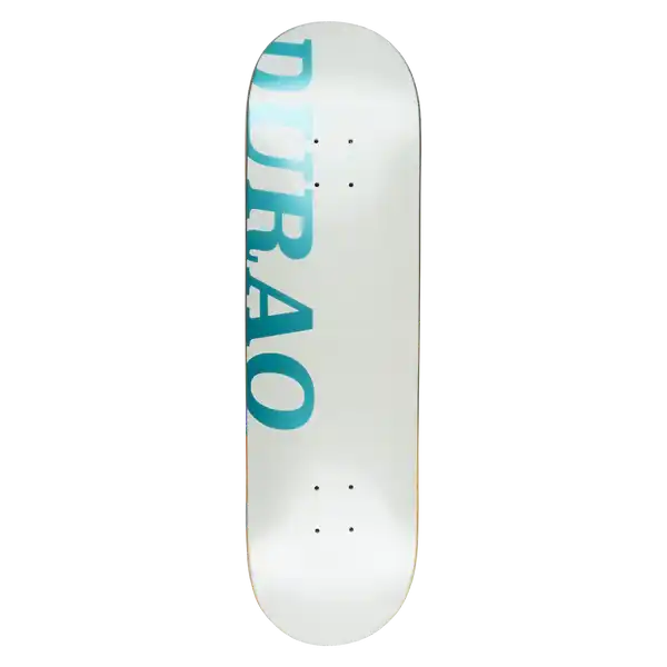 Skateboard Deck With Stronger Grip-Hardbody Durao Pro White Deck - (8.25/8.375)