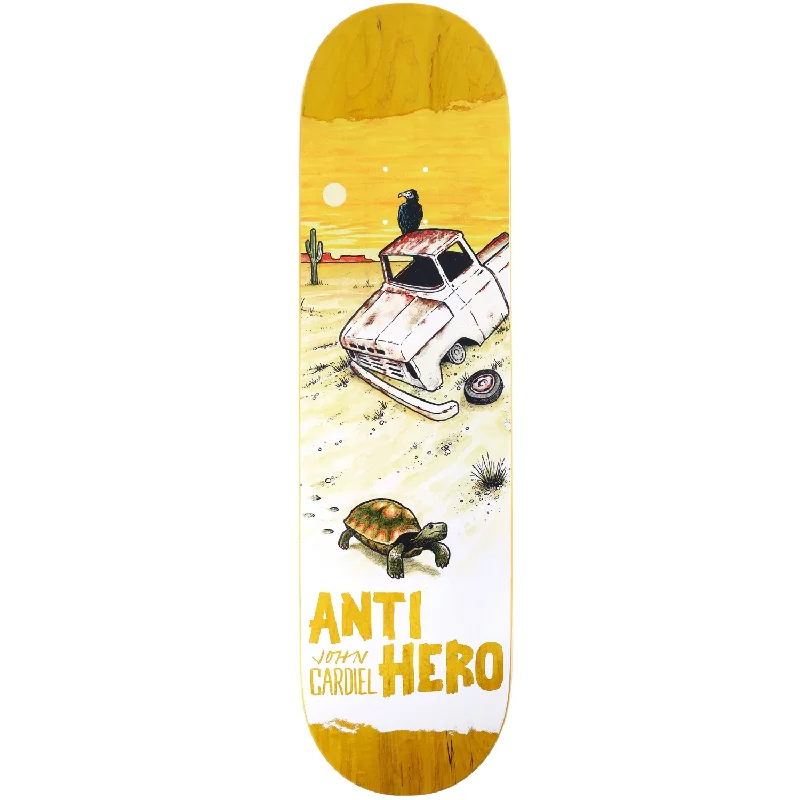 Skateboard Deck For Urban Skating-ANTIHERO SKATEBOARDS CARDIEL DESERTCAPE DECK 8.6