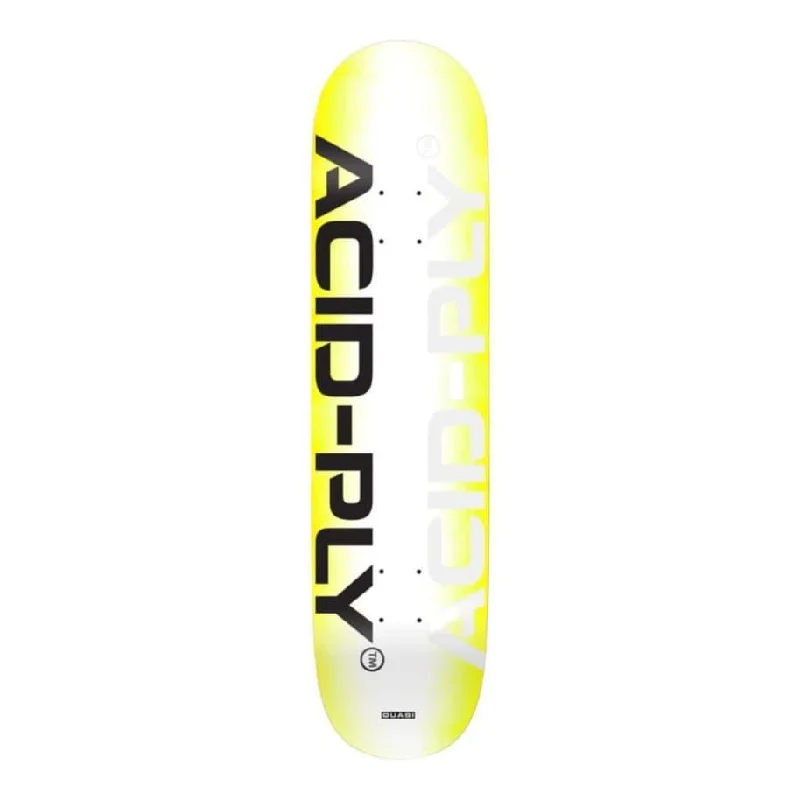 Skateboard Deck With Reinforced Core-Quasi Technology One Deck - 8.0