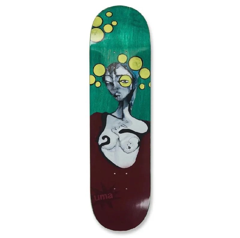 Skateboard Deck With Minimal Weight-Uma Deck Bubbles 8.5