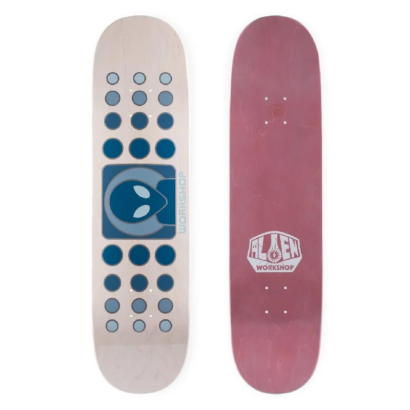 Skateboard Deck For Stylish Rides-ALIEN WORKSHOP DOT FADE WHITE WASH TWIN