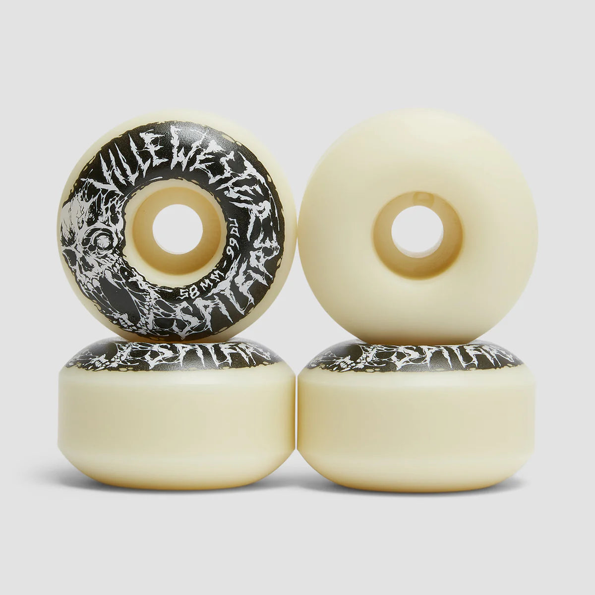 Skateboard Wheels For Aggressive Skating-Spitfire - Formula 4 99a Ville Annihilation Wheels (58mm)