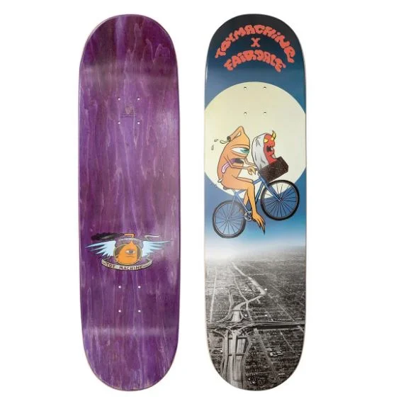 Skateboard Deck With High Impact Resistance-Toy Machine Deck 8.5 Fairdale Bikes