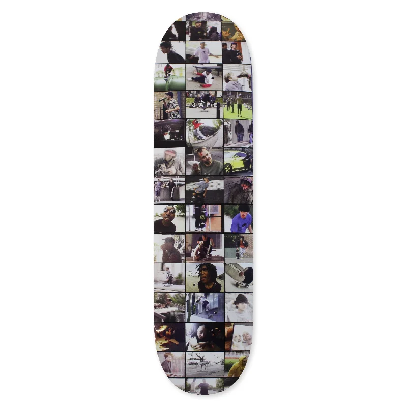 Skateboard Deck With Double Kicktail-Skateboard Cafe 10 Year Anniversary Deck - Multi