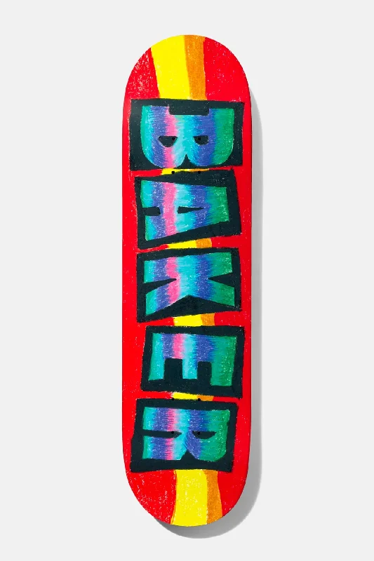 Skateboard Deck For Smooth Slides-Baker Theotis Flow State Deck - (8.0)