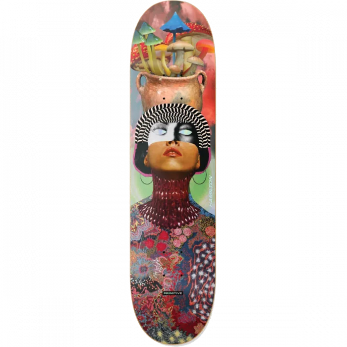 Skateboard Deck For Enhanced Durability-Primitive Hamilton Aura Deck-(8.125)