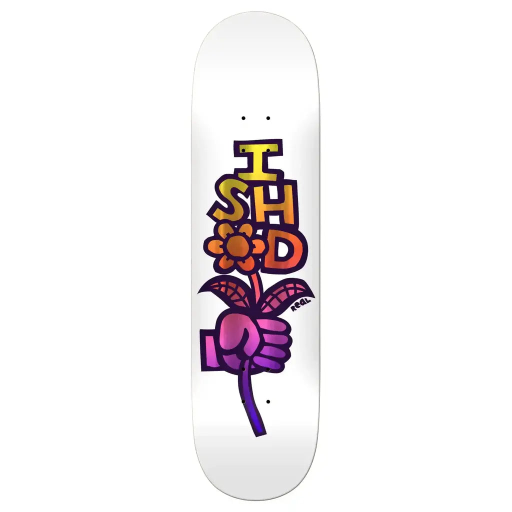 Skateboard Deck With Heat-Pressed Layers-Real - Ishod Easy Rider Bouquet Deck (8.38)