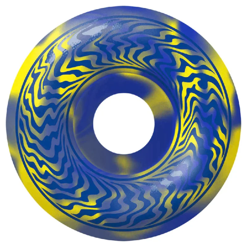 Skateboard Wheels With Shock Absorption-Spitfire Classic Swirled Formula Four 99D 54mm - Skateboard Wheels