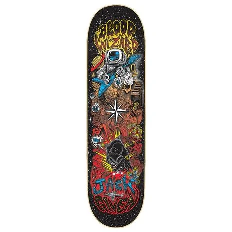 Skateboard Deck With Extra Flex-Blood Wizard Deck Jack Given Space Riff 8.5