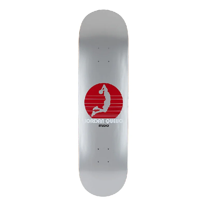 Skateboard Deck With Long-Lasting Performance-STUDIO JORDAN QUEIJO SUNSET SLAM DECK // 7.75" & 8.25"