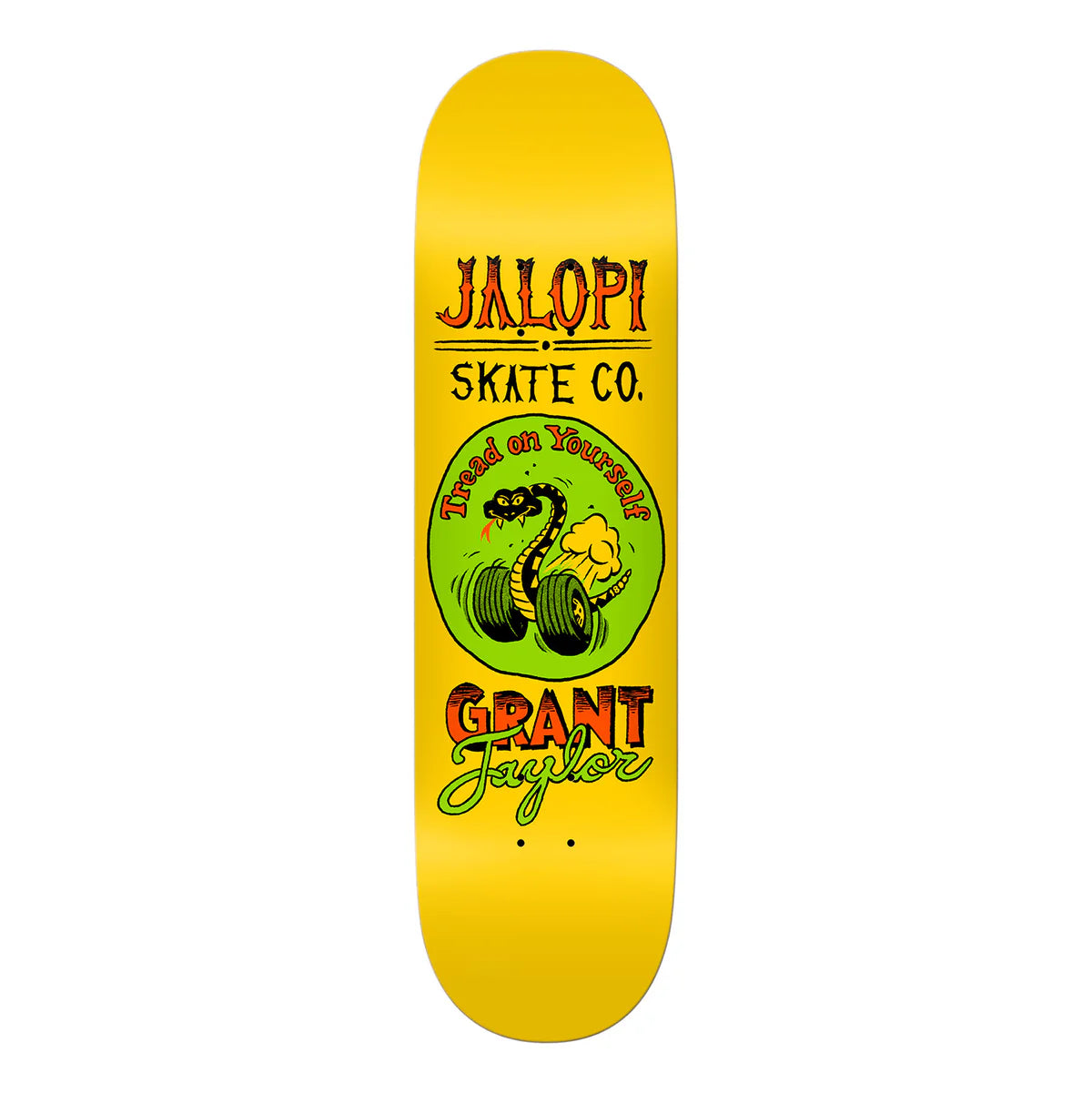 Skateboard Deck With Pre-Drilled Holes-Anti Hero - Grant Taylor Jalopi Returns Deck (8.5")