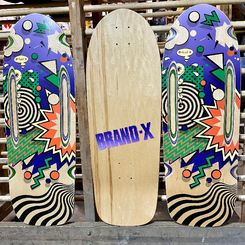 Skateboard Deck With Premium Wood-Weirdo 10"x30" ROUTED Limited Edition HAND PAINTED Deck (1 of 5) (PRE-ORDER, MARCH 2025)