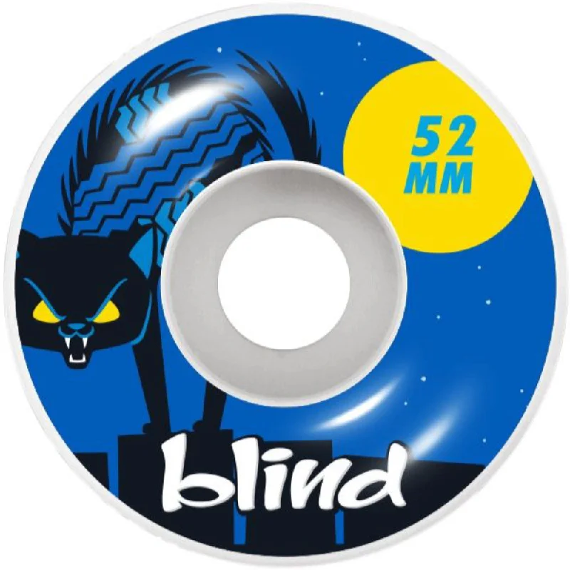 Skateboard Wheels With Super Smooth Ride-Blind Nine Lives Blue 52mm - Skateboard Wheels