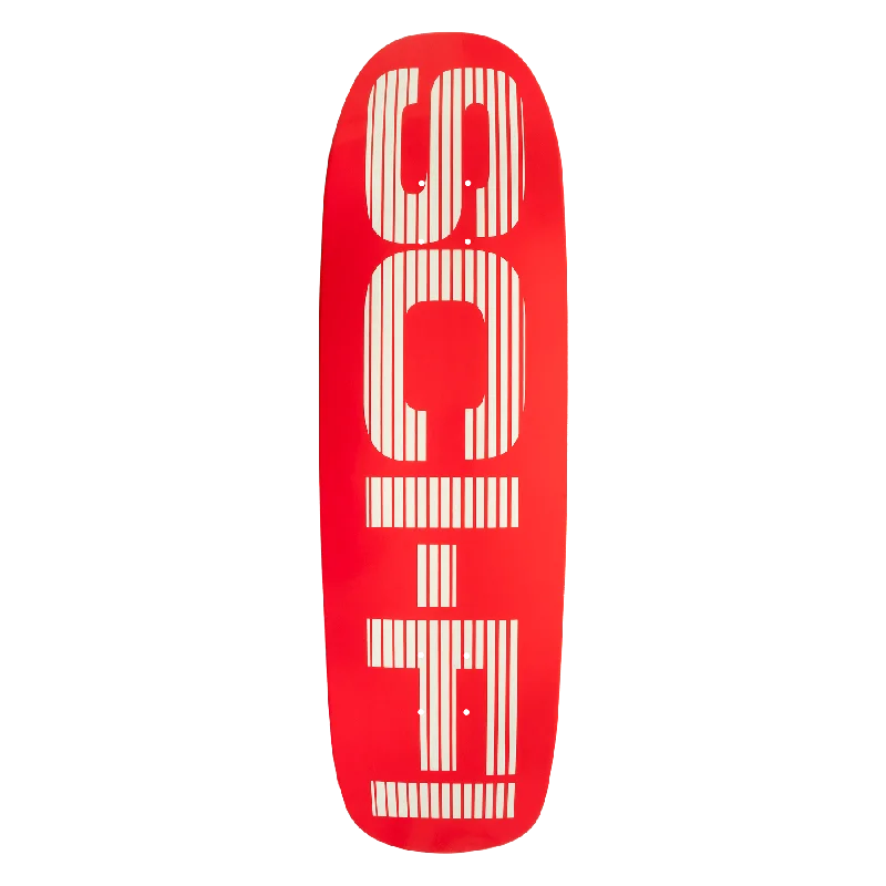 Skateboard Deck For Tricks-SCI-FI FANTASY HIGH GLOSS LOGO CRUISER DECK 9.0