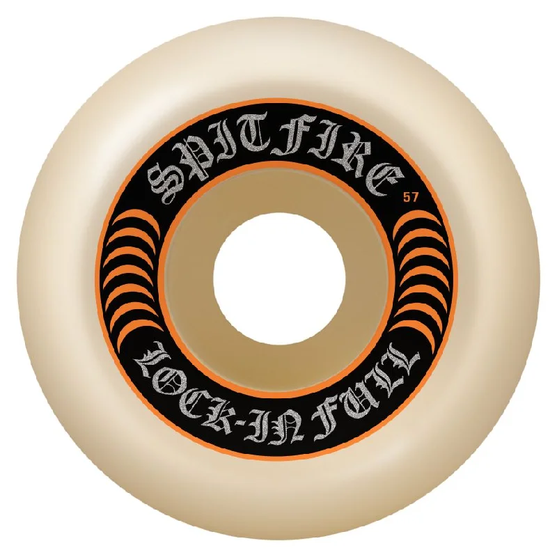 Skateboard Wheels With Square Lip-Spitfire Formula Four Lock-In Full Wheels - 99D